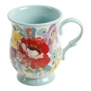 The Pioneer Woman Sweet Romance Ceramic Mug, Microwave & Dishwasher Safe, 15 Oz